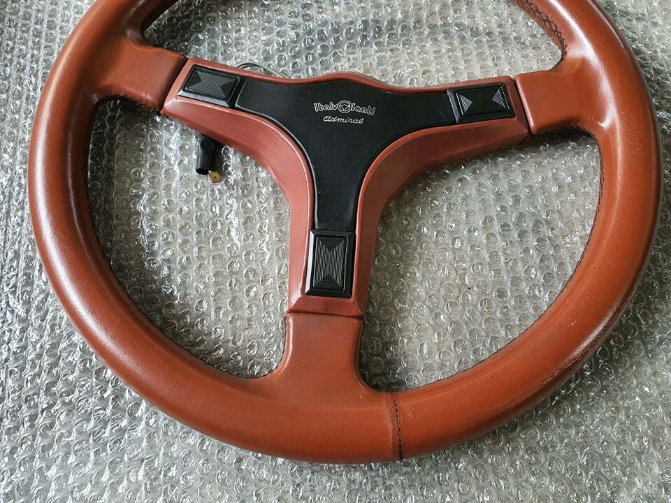 ITALVOLANTI ADMIRAL STEERING WHEELS GREAT GENUINE PART TOYOTA AE86