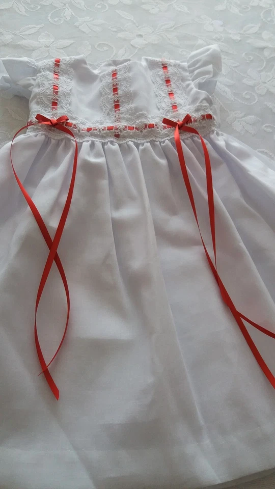 Niñas Pequeñas Vestido de Navidad Fiesta Cumpleaños Boda 2T Niño Pequeño Vestido de Vacaciones Foto 3 de 4