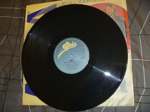 ABBA, Lay all your love on me, UK, first pressing, 12" vinyl, maxi single, 1981 - Picture 4 of 4