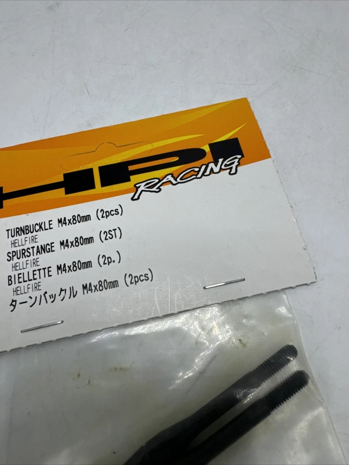 HPI Racing #86535 Turnbuckle M4 x 80mm Hellfire New In Package - Image 3 of 4