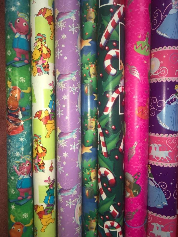Vintage Christmas wrapping paper. 36" - 40" wide Your Choice Print - Image 2 of 4