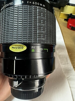 その他 SIGMA MIRROR-TELEPHOTO MULTI-COATED 1:8 Sigma MF 600mm F/8 Mirror Telephoto Multi-Coated | LENS-DB.COM