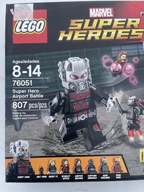 LEGO Marvel: Super Hero Airport Battle 76051 New unopened box iron man america