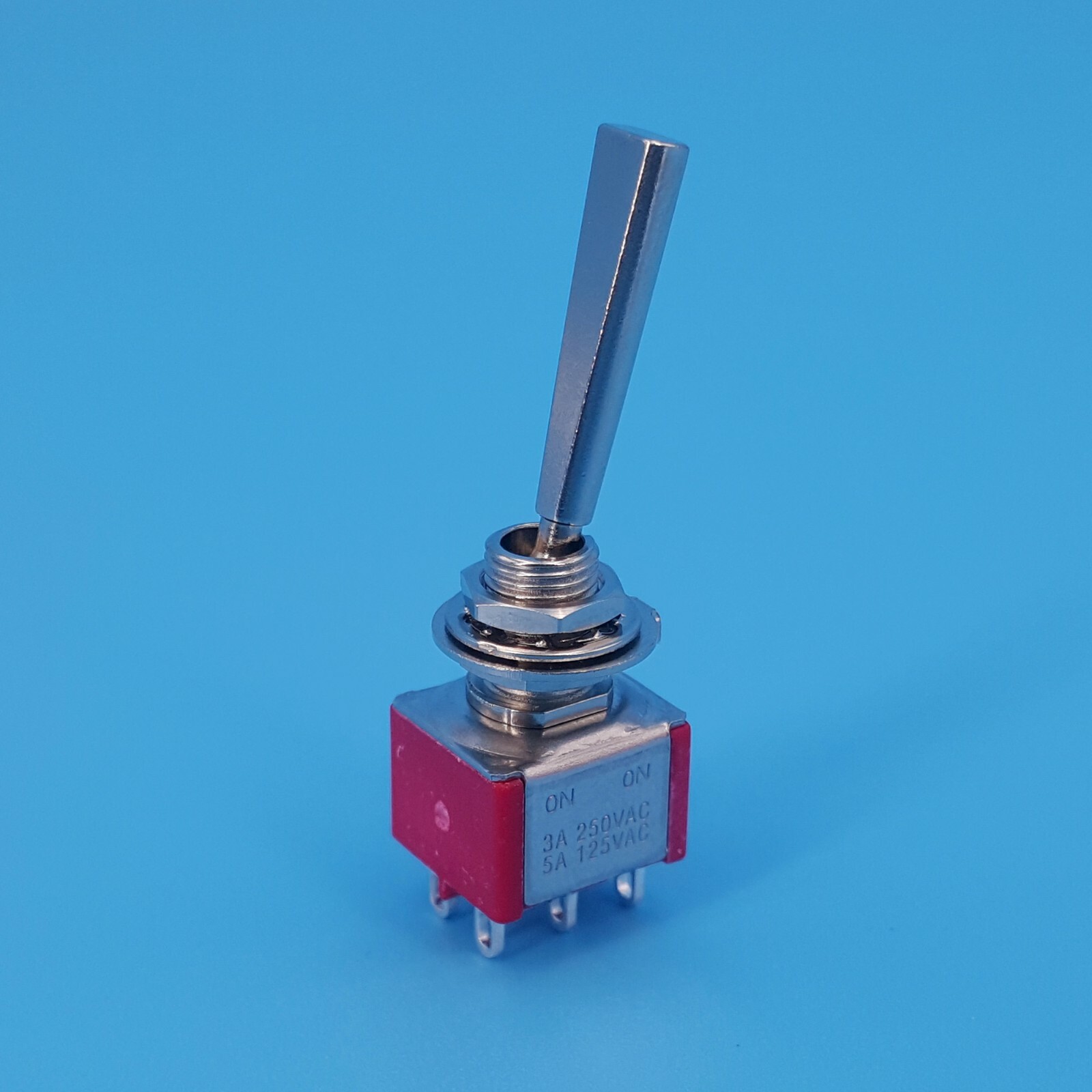 Sourcingmap® AC 125 V 6 A 2 Posizioni 6PINS Dpdt On-off Micro Mini Interruttore A Levetta 4 Pz - Foto 7