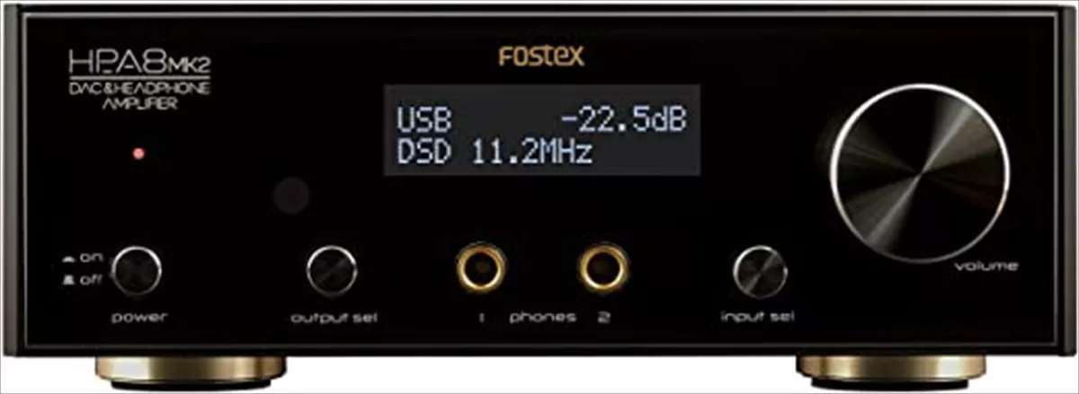 FOSTEX D/A HP-A8MK2 Converter and Headphone Amplifier
