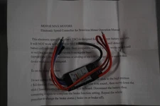 NEW RC System - ESC Electronic Speed Controller for Brushless Motor Operation