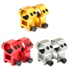 HIGH Profile A Pair 25.4mm / 1 Inch Scope Ring Picatinny weaver Rail Mount