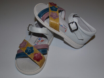 ZAPATO INFANTIL CALZADO NIÑO NIÑA ANDANINES A17182 LUCERO BLANCO PIEL GRIMA BLAN