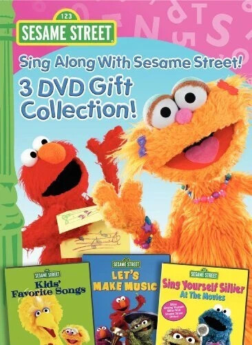 Sesame Street - Sing Along with Sesame Street (3 DVD) Box