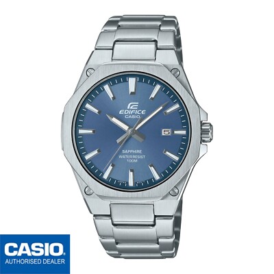CASIO EFR-S108D-2AVUEF EFR-S108D-2A Cristal ZAFIRO EDIFICE Classic Hombre AZUL