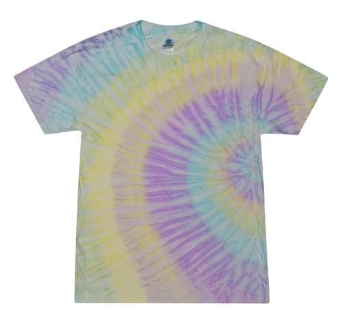 Camisetas Tie Dye Colores Pastel Geniales Niños y Adultos Mangas Cortas Algodón Colortono - Imagen 25 de 39