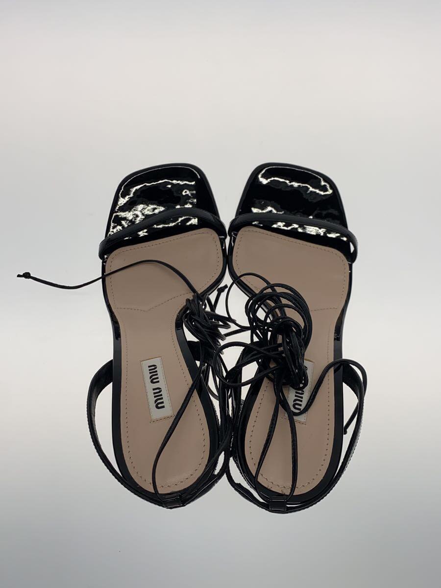 MIU MIU Sandals / 40 / BLK / 5x857d | eBay