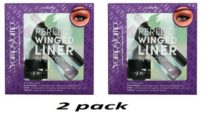 2 x Vamp Stamp Vignette I Vavavoom Wing Kitten Stamp Vink Eyeliner Brush