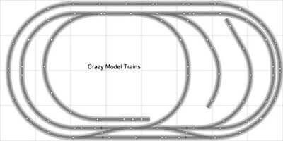 Bachmann ロングハウラー 電車セット 8両 Amazon.com: Bachmann Trains 8 PC. E-Z TRACK TALL PIER SET