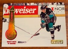1994/95 Pinnacle Artist Proof #67 Stephan Lebeau Mighty Ducks of Anaheim
