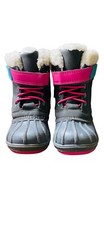 Cat Jack Kids Zippered Winter Boots Size 7
