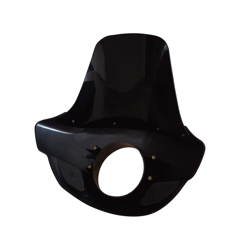 Motorcycle 5.75" Headlight Fairing Windshield Harley Cafe Racer Suzuki Honda XL - Bild 3 von 7