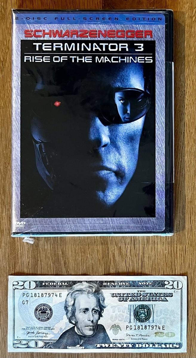 TERMINATOR 3 Rise of the Machines Movie DVD 2-Disc Full Screen