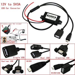 DC-DC-12V-to-5V-Mini-Micro-A-type-USB-Dual-Converter-Step-Down-Power-Module-Tool
