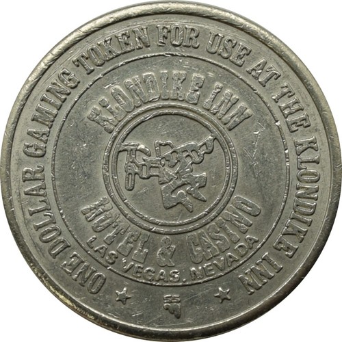Klondike Inn Casino $1 Token Las Vegas Nevada 1988 - Picture 2 of 2