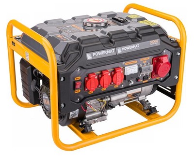 STROMGENERATOR GENERATOR BENZIN 3000W POWERMAT PM-AGR-3000MNS