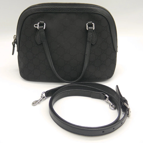 Gucci GG Nylon Handtasche 2WAY Schultertasche 341504 Schwarz Y04782 - Bild 10 von 10