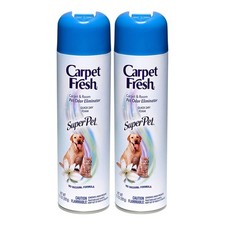 No Vacuum Foam Carpet Refresher, Super Pet 10.50 oz Pack of 2 