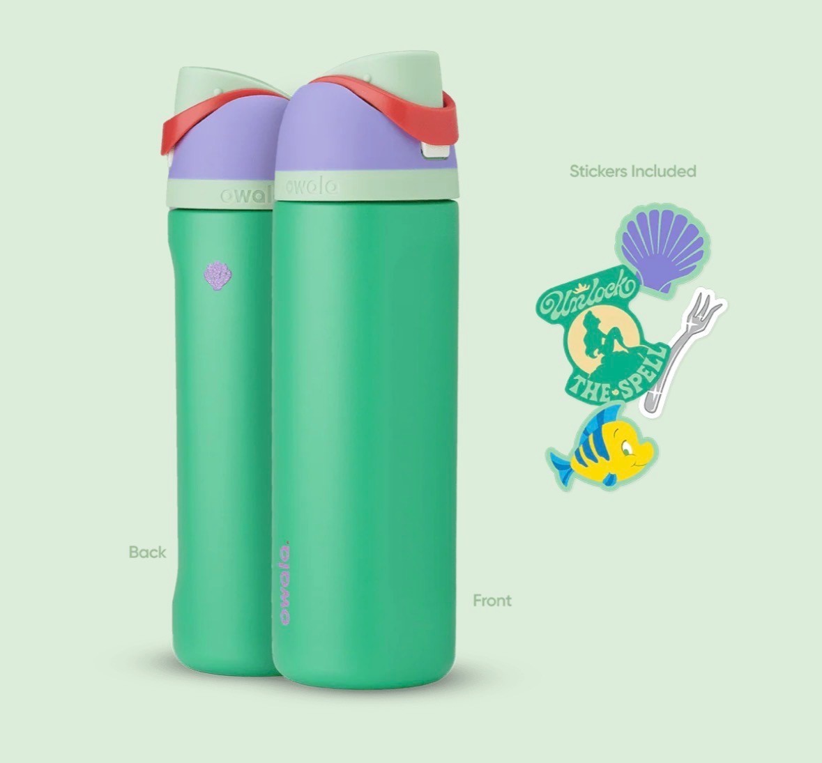 Disney Princess Owala FreeSip Insulated Stainless Steel Water Bottle *AUTHENTIC*