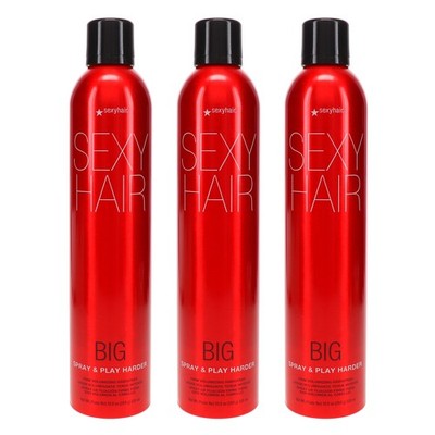 Sexy Hair Big Sexy Hair Spray and Play Harder Firm Volumizing Hairspray 10 oz 3