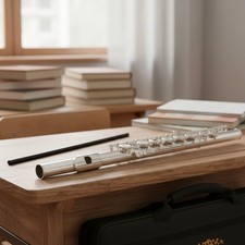 Intermediate C Flute: 16 Keys Open/Closed Hole Design with Polished Finish