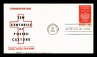 Dr Jim Stamps Fdc 5C Polands Millennium Universal Philatelic Cover Society