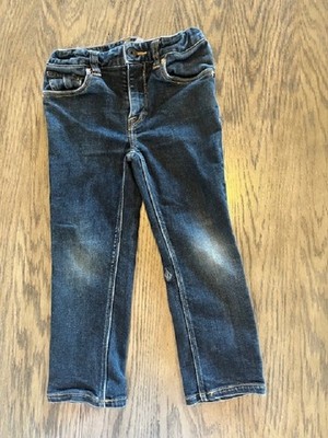VOLCOM SLIM STRAIGHT DENIM PANT FRONT & BACK POCKETS ZIP FRONT SZ 7 GENTLY WORN