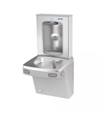 Oasis VersaCooler Water Drinking Fountain Wall Mount Indoor in Greystone with El
