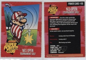 1992-95 Nintendo Super Power Club NES Open Tournament Golf #86 a8a