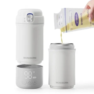 WONDBORN Réchauffeur de bouteille portable Ultra Lave-vaisselle à chauffage rapide Safe 17 oz