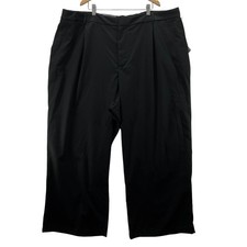 Ava  Viv Women's Plus Size 26 Black Wide Leg Dress Pants Workwear Trousers