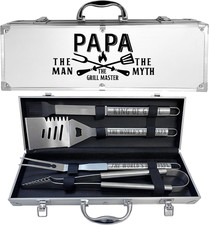 Papa Gifts, Papa Gifts from Grandkids Fathers Day Heavy Duty Grilling Accessorie