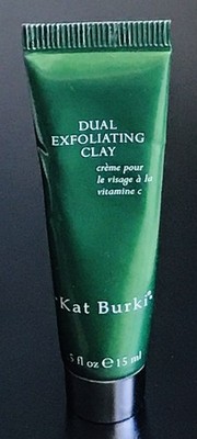New Kat Burki Dual Exfoliating Clay ~ Travel Size ~ Fast Ship