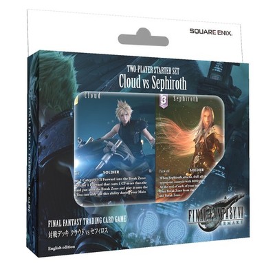 Final Fantasy Card Game Cloud Vs Sephiroth 2 Player Starter Set (6) [ITA] Square