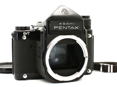 【Exc+5】Asahi PENTAX 6x7 67 TTL Prism Finder Medium Format Film Camera Body JAPAN
