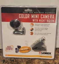 New Lorex Color Day Night Mini Camera Connects To Any TV Model SG6153