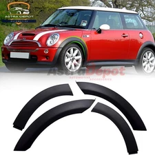 For 2002-2008 Mini Cooper Front Wheel Arch Trim Fender Flares Left Right w/Clips