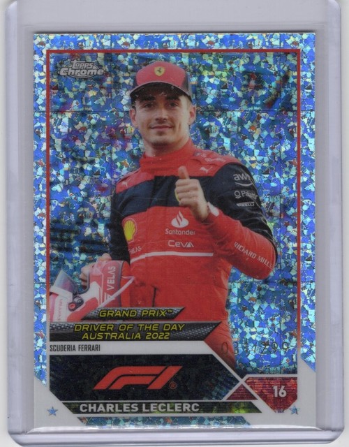 2023 Topps Chrome Formula 1 - Charles Leclerc #168 Mini-Diamond Refractor /299
