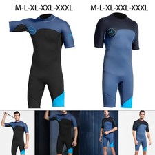 Man Wetsuit 2mm - Men's Shorty Made From Premium Rubber And Nylon for