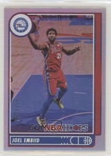 2021-22 Panini NBA Hoops Silver 72/199 Joel Embiid #27 o7m