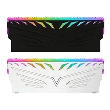 Metal ARGB RAMs Heatsink With Thermal Pad Cooling and RGBs Lighting for