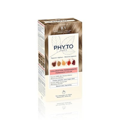 PHYTO Phytocolor Permanent Hair Color with Botanical Pigments, 100% Grey Hair