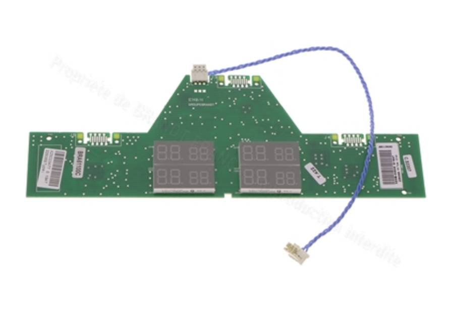 Carte de clavier Brandt AS0068453 circuit imprimé d'interface pour four