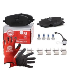 Bremsbeläge+Handschuhe vorne für AUDI A3; CUPRA LEON; SKODA OCTAVIA IV; VW CADDY