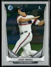 2014 Bowman Chrome Jose Abreu BCP17 1st White Sox